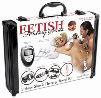 Pipedream FF Shock Therapy Electro stimulatie apparaat Deluxe Shock Therapy - Travel Kit zwart