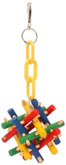 PipiFren Vogel Speelgoed Voor Afrikaanse Grey Papegaai bal Accessoires Valkparkiet Baars Budgie Parkiet Kooi Decoratie Afrikaanse Grey parkiet 7602