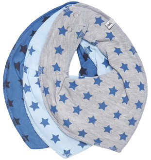 pippi Bandana 3 Pack Dark Navy Blauw - One Size