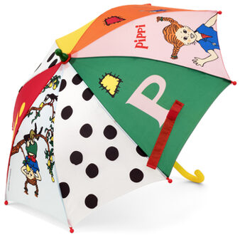 Pippi paraplu Kleurrijk