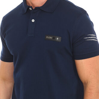 PIPS507 herenpolo met korte mouwen Navy