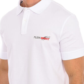 PIPS511 herenpolo met korte mouwen Wit