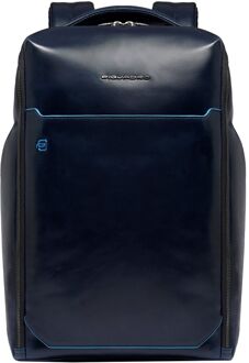 Piquadro B2 Laptop Backpack 15.6" blue Blauw - H 42 x B 29 x D 16 cm