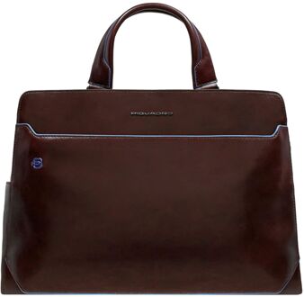 Piquadro B2 Laptop Shoulderbag 15.6" brown Bruin - H 31 x B 42 x D 14 cm