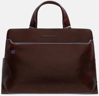 Piquadro B2 Laptop Shoulderbag 15.6" brown Bruin - H 31 x B 42 x D 14 cm