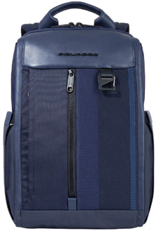 Piquadro Blauwe Bucket Bag & Rugzak Piquadro , Blue , Heren - ONE Size