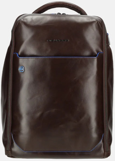 Piquadro Blue square laptoprugzak 15 inch morro Bruin
