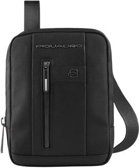 Piquadro Brief 2 iPad Mini Crossbody Bag black damestas Zwart - H 22.5 x B 17 x D 4.5 cm