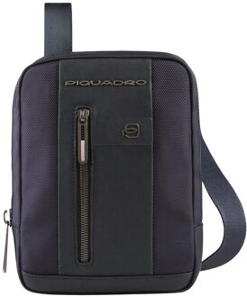 Piquadro Brief 2 iPad Mini Crossbody Bag dark blue damestas Blauw - H 22.5 x B 17 x D 4.5 cm