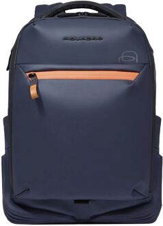 Piquadro C2OW Underseater Laptop Backpack blue Blauw - H 39 x B 26 x D 18 cm