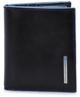 Piquadro Creditcardhouder Leer Stof Piquadro , Black , Unisex - ONE Size