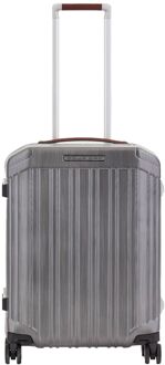 Piquadro handbagage koffer 55 cm ncu nero Grijs