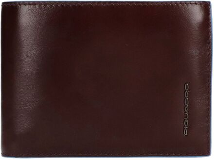 Piquadro Heren portemonnee Blue Square Leer - bruin