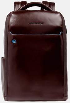 Piquadro laptoprugzak 14 inch morro Bruin