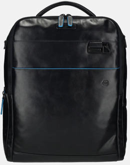 Piquadro laptoprugzak 15.6 inch blue Blauw