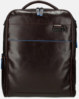 Piquadro laptoprugzak 15.6 inch morro Bruin