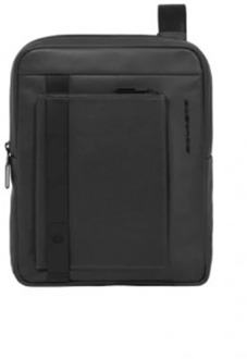 Piquadro Leren iPad 11 Hoes Piquadro , Black , Unisex - ONE Size
