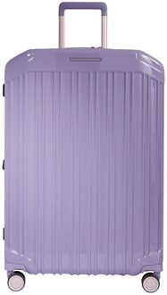 Piquadro PQ-Light Spinner 76 purple Harde Koffer Paars - H 75 x B 51 x D 31