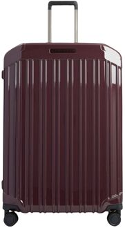 Piquadro PQL 4 Wheel Trolley L Expandable bordeaux hardcase koffer Rood - H 75 x B 51 x D 31 cm