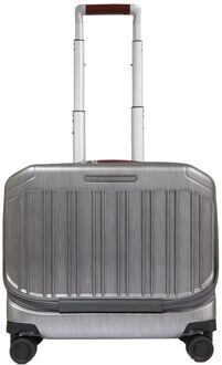 Piquadro PQLM Laptop Trolley 15.6" anthracite hardcase koffer pilotenkoffer Grijs - H 41 x B 40 x D 23 cm