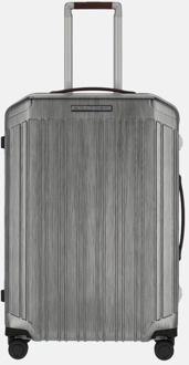 Piquadro reiskoffer 68 cm ncu nero Grijs