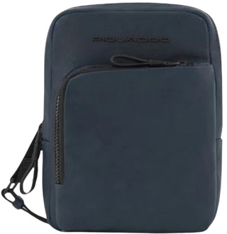 Piquadro Shoulder Bags Piquadro , Blue , Heren - ONE Size
