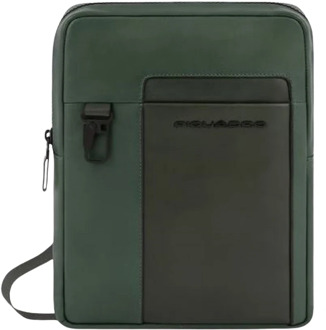 Piquadro Shoulder Bags Piquadro , Green , Heren - ONE Size