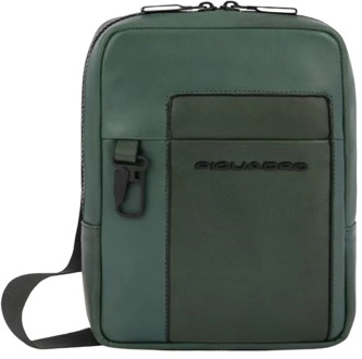 Piquadro Shoulder Bags Piquadro , Green , Heren - ONE Size