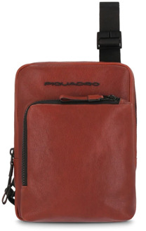 Piquadro Shoulder Bags Piquadro , Red , Heren - ONE Size
