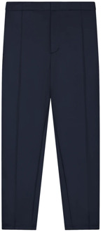Pique pantalons donkerblauw Olaf Hussein , Blue , Heren - L,M,S