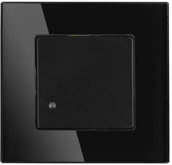 PIR Bewegingssensor - Met schemerschakelaar - 15 meter bereik - Maximaal 1200 Watt - Inbouw - Zwart