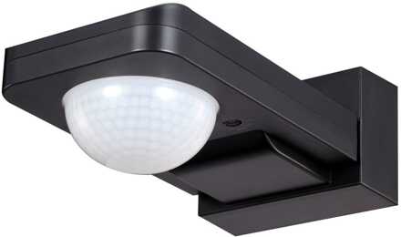 PIR bewegingssensor met schemerschakelaar - 360° - Opbouw - 20 meter bereik - Maximaal 1000 Watt - IP65 waterdicht - Zwart