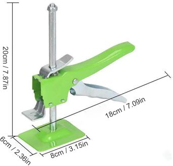 Piraat Arm Leveling Lifter Auxiliary Tool Lifting Leveler Tegel Hoogte Richter Locator Muur Leveling Betegelen Verheffen Baksteen Tool