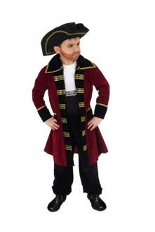 Piraat Kostuum Kind Captain Edward Multikleur - Print