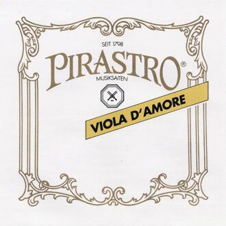 Pirastro P151120 snaar voor viola d'amore D-1 snaar voor viola d'amore D-1, (10 1/2), gut