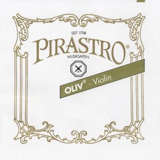 Pirastro P210432 vioolsnaar stiff vioolsnaar stiff, G-4, soft (15 1/2), in koker, gut/gold-silver