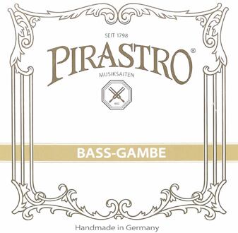 Pirastro P257630 D-6 snaar voor bas-/tenorgamba D-6 snaar voor bas-/tenorgamba, (30 1/2), gut/silver-plated