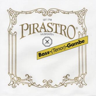 Pirastro P258530 G-5 snaar voor bas-/tenorgamba G-5 snaar voor bas-/tenorgamba, (26 3/4), gut/silver