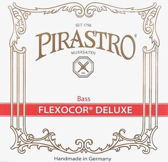 Pirastro P340520 contrabassnaar contrabassnaar, B-5, medium, staal/chroomstaal, deluxe