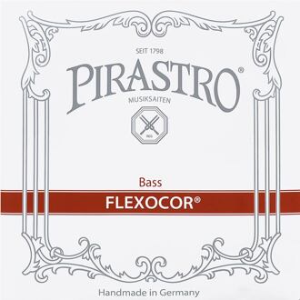 Pirastro P341220 contrabassnaar D-2 contrabassnaar D-2, medium, steel/chrome steel