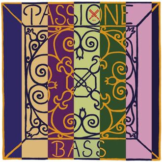 Pirastro P349620 contrabassnaar E-4 contrabassnaar E-4, 2,10m, steel/chrome steel