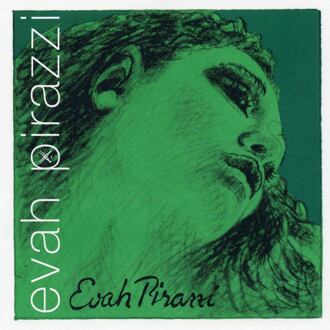 Pirastro P419021 snarenset viool snarenset viool, medium, in envelop, met ball end E-1