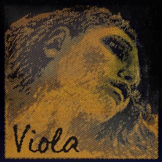 Pirastro P425421 altvioolsnaar C-4 altvioolsnaar C-4, medium, in envelop, tungsten-zilver