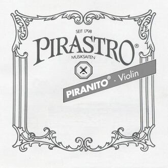 Pirastro P615180 vioolsnaar E-1 vioolsnaar E-1, 1/16+1/32, medium, in envelop, ball end, steel