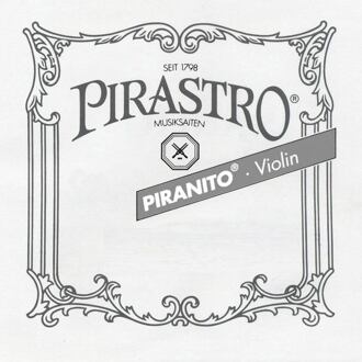 Pirastro P615360 vioolsnaar D-3 vioolsnaar D-3, 1/4+1/8, medium, in envelop, steel/chrome steel