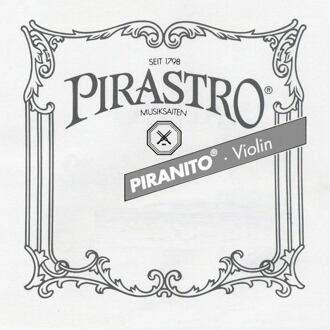Pirastro P615440 vioolsnaar G-4 vioolsnaar G-4, 3/4+1/2, medium, in envelop, steel/chrome steel