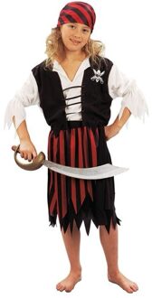 Piraten feestkleding voor meiden Multi