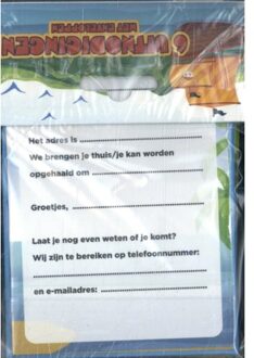 Piraten - Uitnodiging Pk 943 - Set Van 6 - Interstat