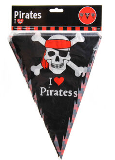Piraten Vlaggenlijn 10 meter