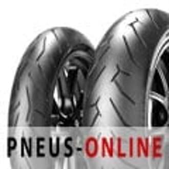 Pirelli Banden Pirelli Diablo Rosso II ( 120/70 ZR17 TL (58W) M/C, Voorwiel ) zwart